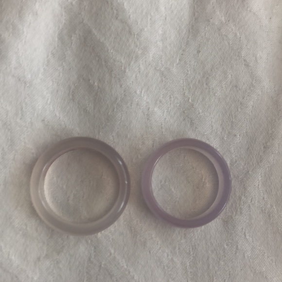 Pink stone stacked ring - Picture 4 of 5